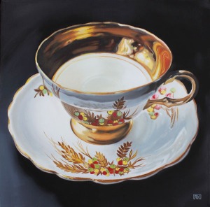 Fall Teacup Painting